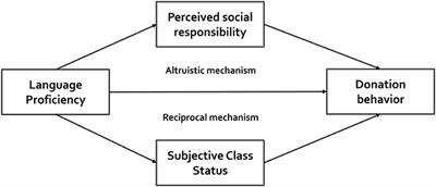 Does language make people more prosocial? The influence of Mandarin proficiency on donation behavior